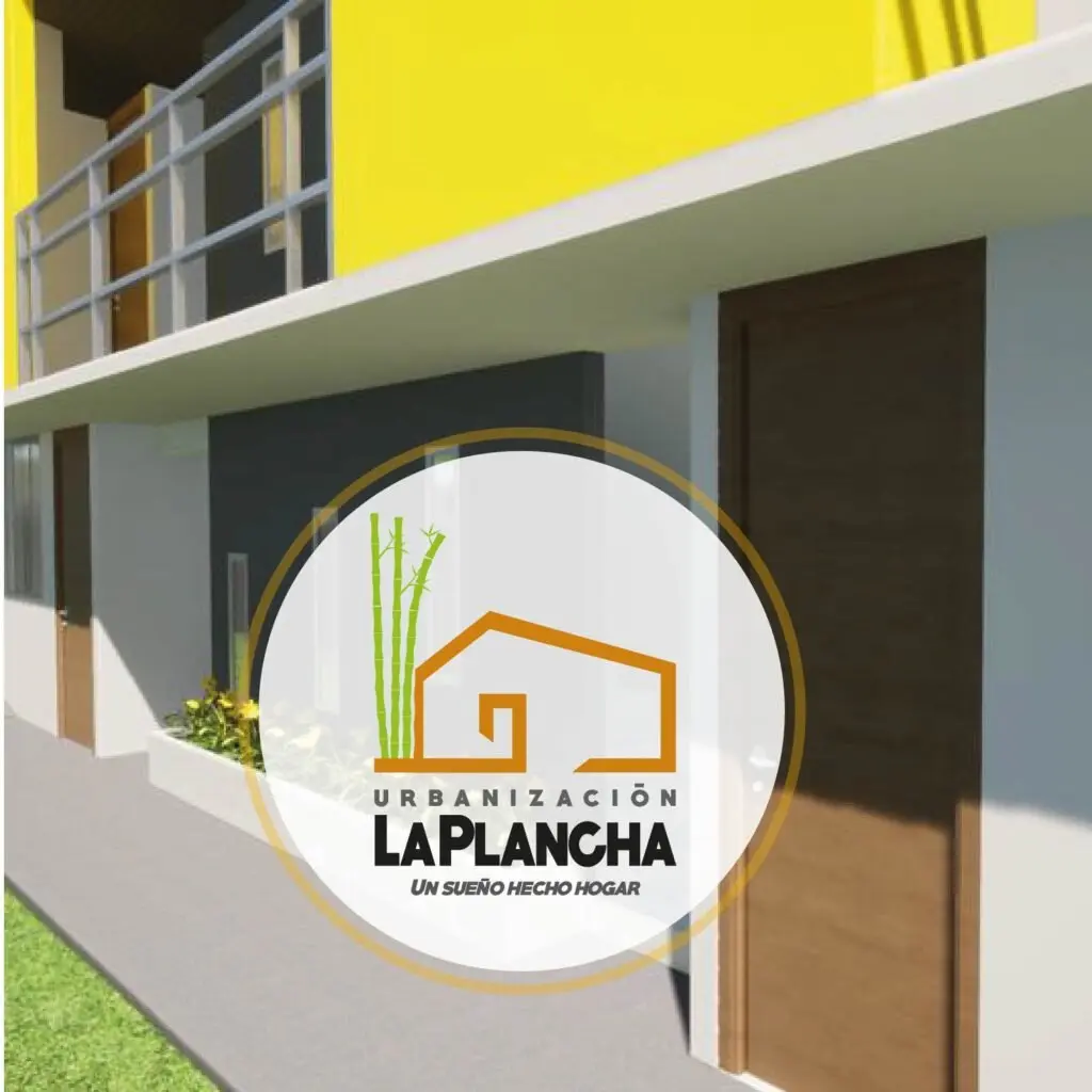 Fachada de urbanización La Plancha